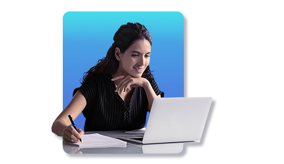 Exámenes y proyectos en nuestros cursos oline